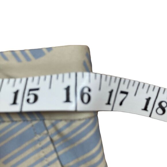 Kenneth Cole Beige and Blue Skirt, Size 6 - Picture 6 of 6